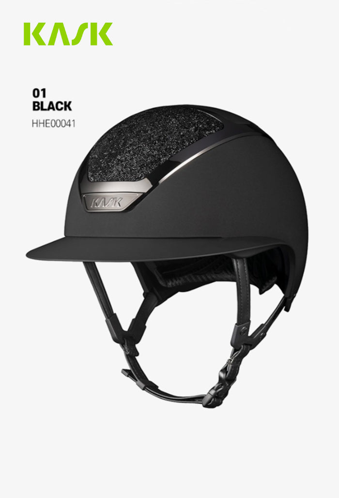 KASK - Reithelm Star Lady Chrome Crystals Midnight