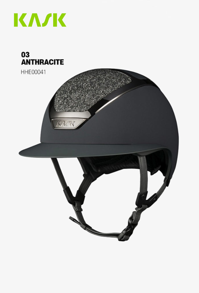 KASK - Reithelm Star Lady Chrome Crystals Midnight