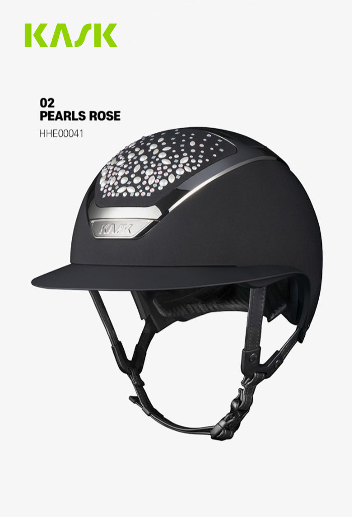 KASK - Helm Star Lady Chrome Crystals Pearls