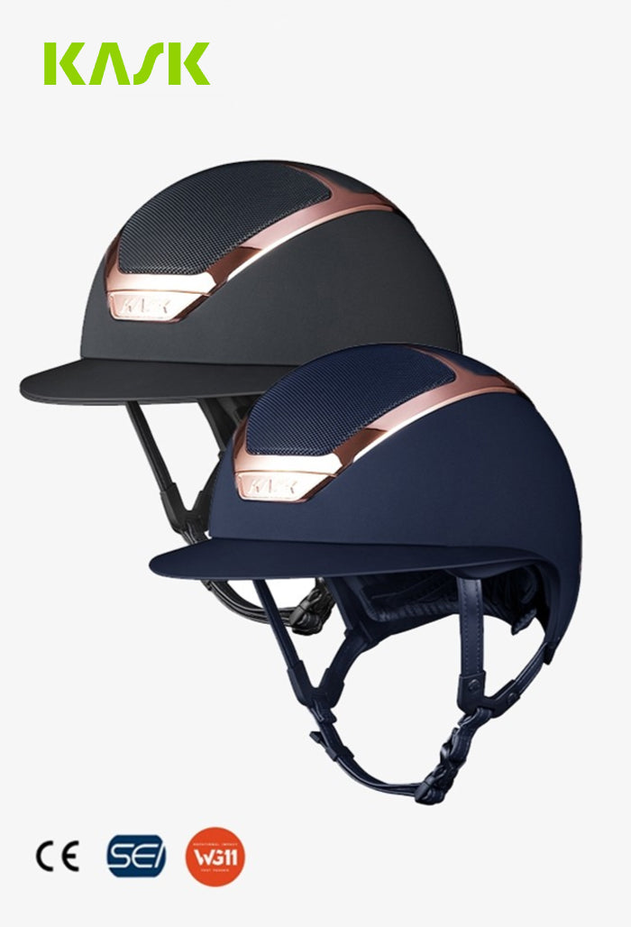 KASK - Reithelm Star Lady Chrome Everyrose Frame
