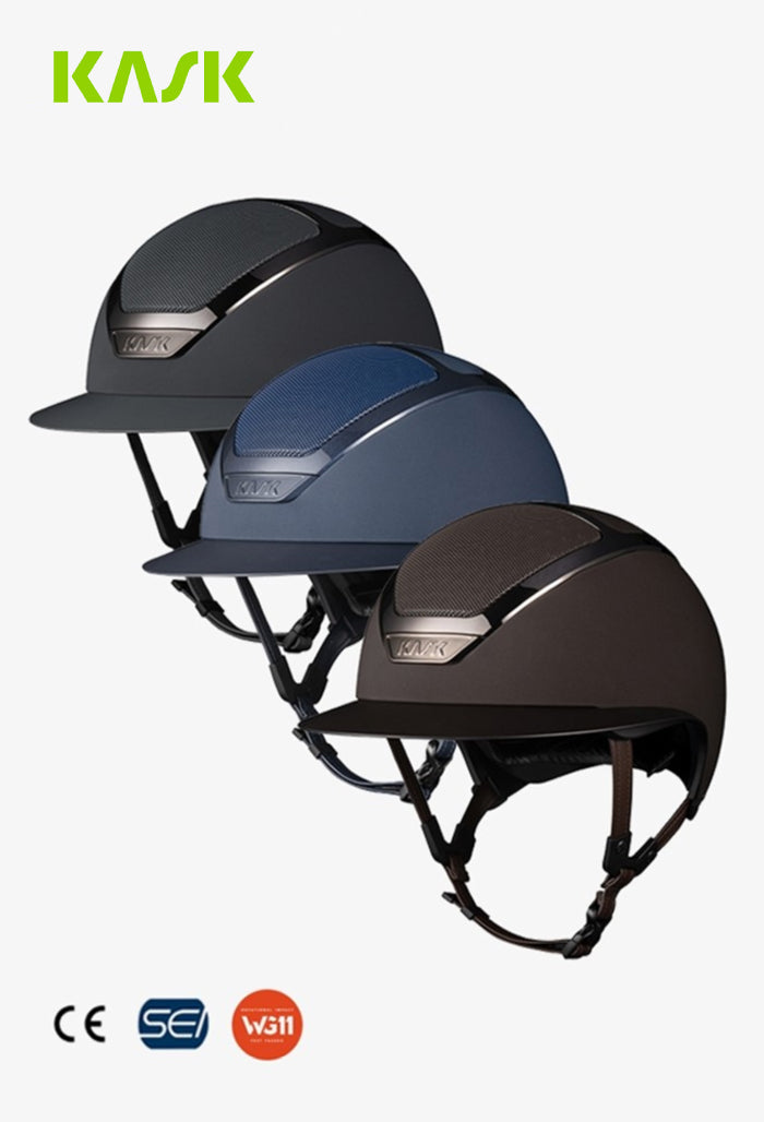 KASK - Reithelm Star Lady Chrome Ton-in-Ton-Rahmen