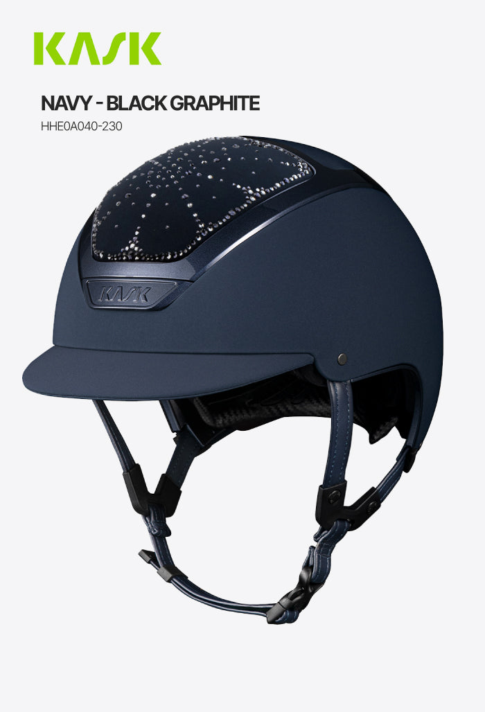 KASK - Helmet Dogma Chrome Swarovski Riviera Diamond