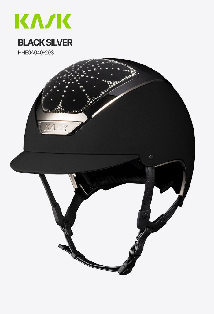 KASK - Helmet Dogma Chrome Swarovski Riviera Diamond
