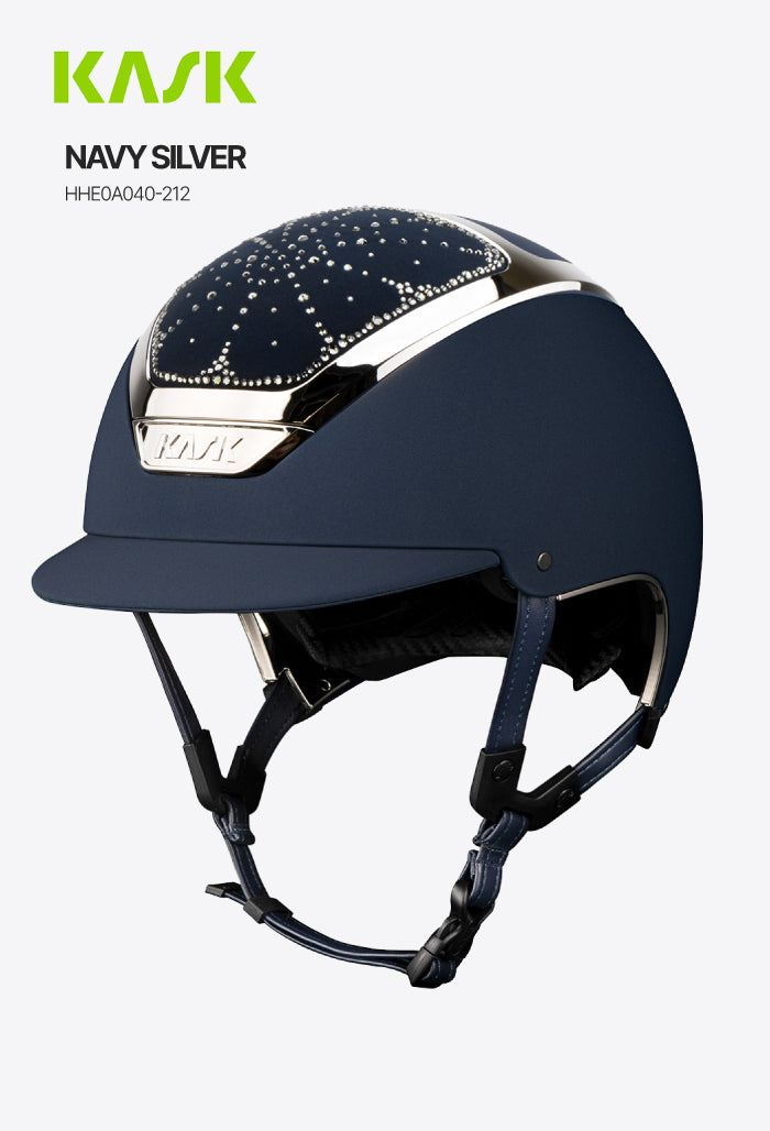 KASK - Helmet Dogma Chrome Swarovski Riviera Diamond