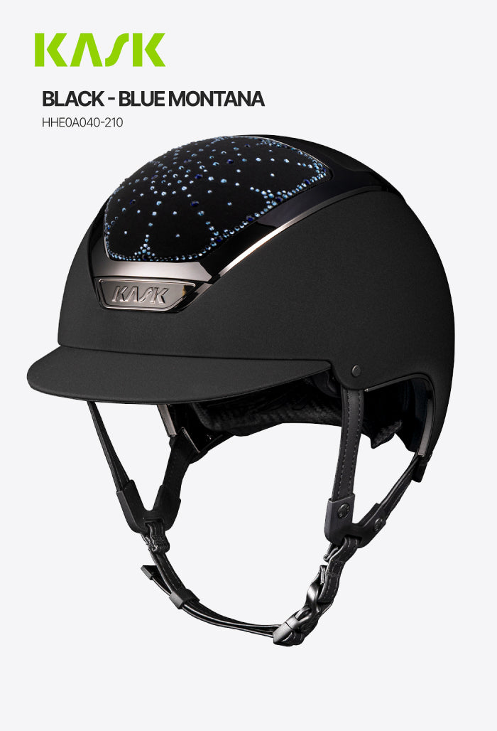 KASK - Helmet Dogma Chrome Swarovski Riviera Diamond