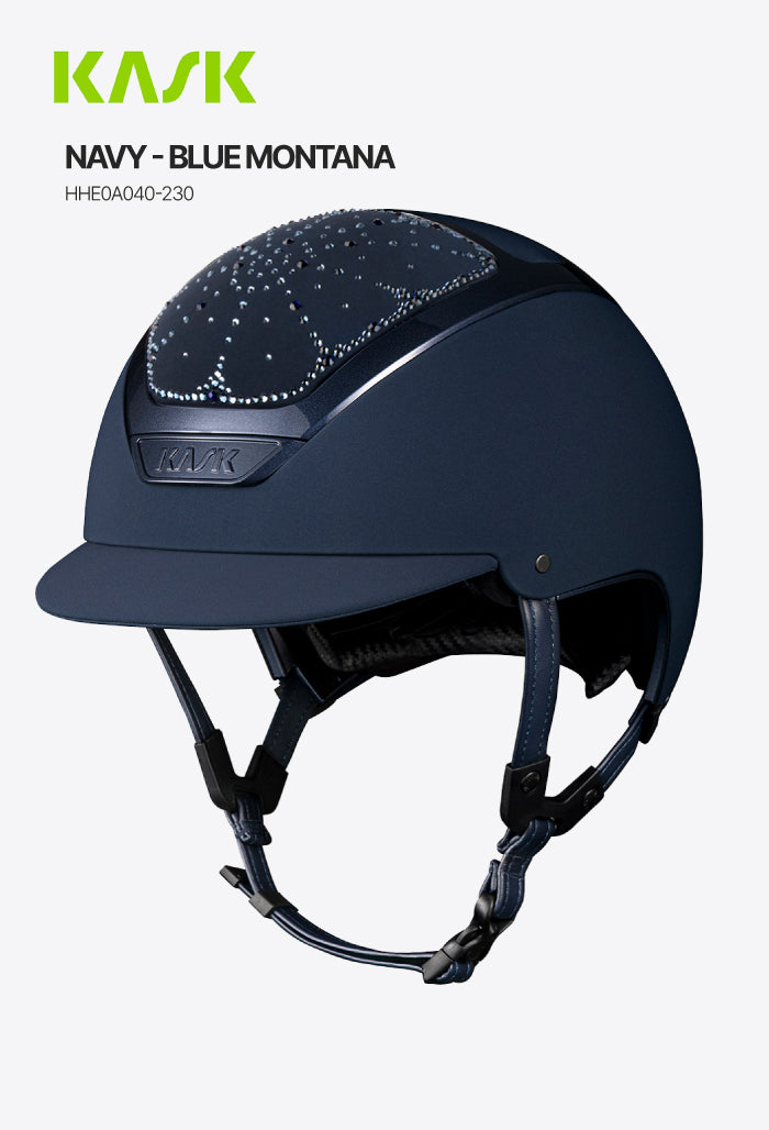KASK - Helmet Dogma Chrome Swarovski Riviera Diamond