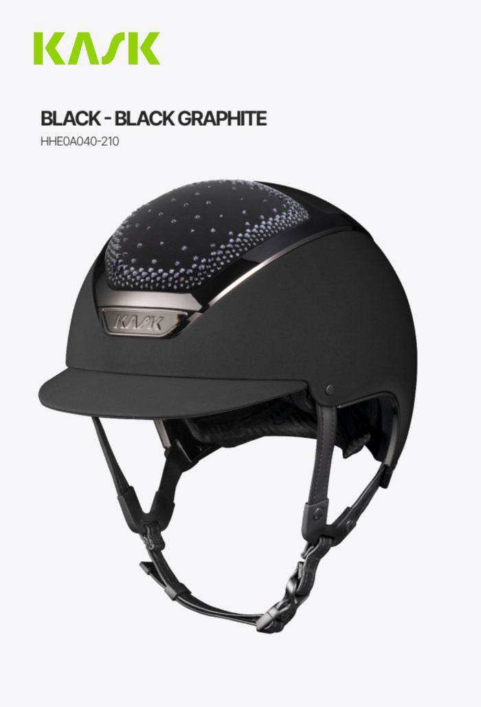KASK - Reithelm Dogma Chrome Swarovski In-Out