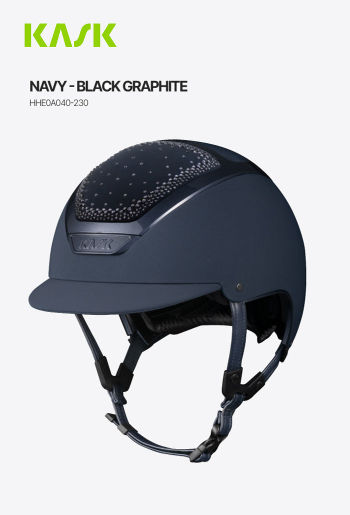 KASK - Reithelm Dogma Chrome Swarovski In-Out