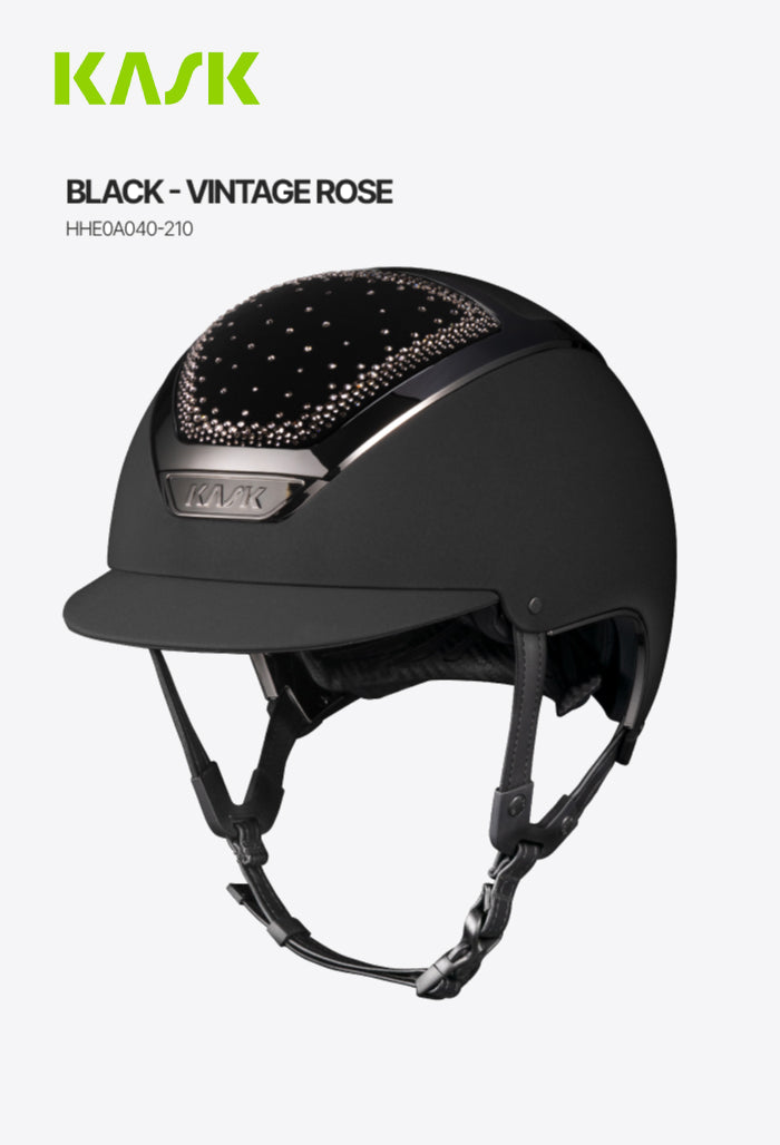 KASK - Reithelm Dogma Chrome Swarovski In-Out