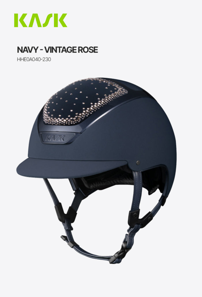 KASK - Reithelm Dogma Chrome Swarovski In-Out