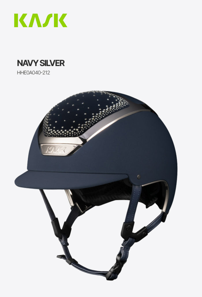 KASK - Reithelm Dogma Chrome Swarovski In-Out
