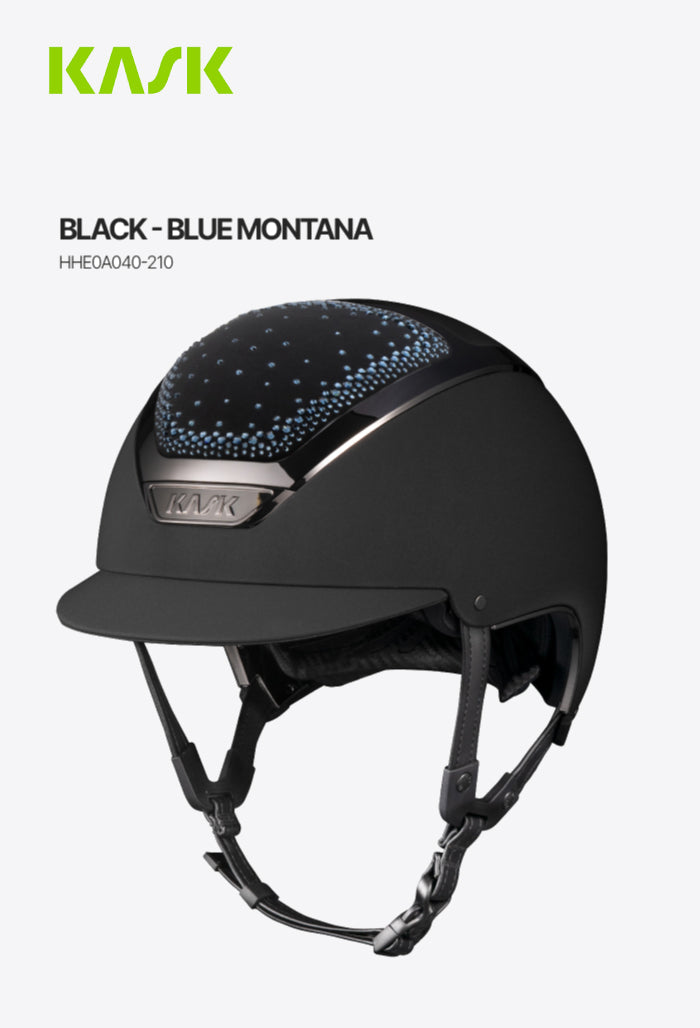 KASK - Reithelm Dogma Chrome Swarovski In-Out