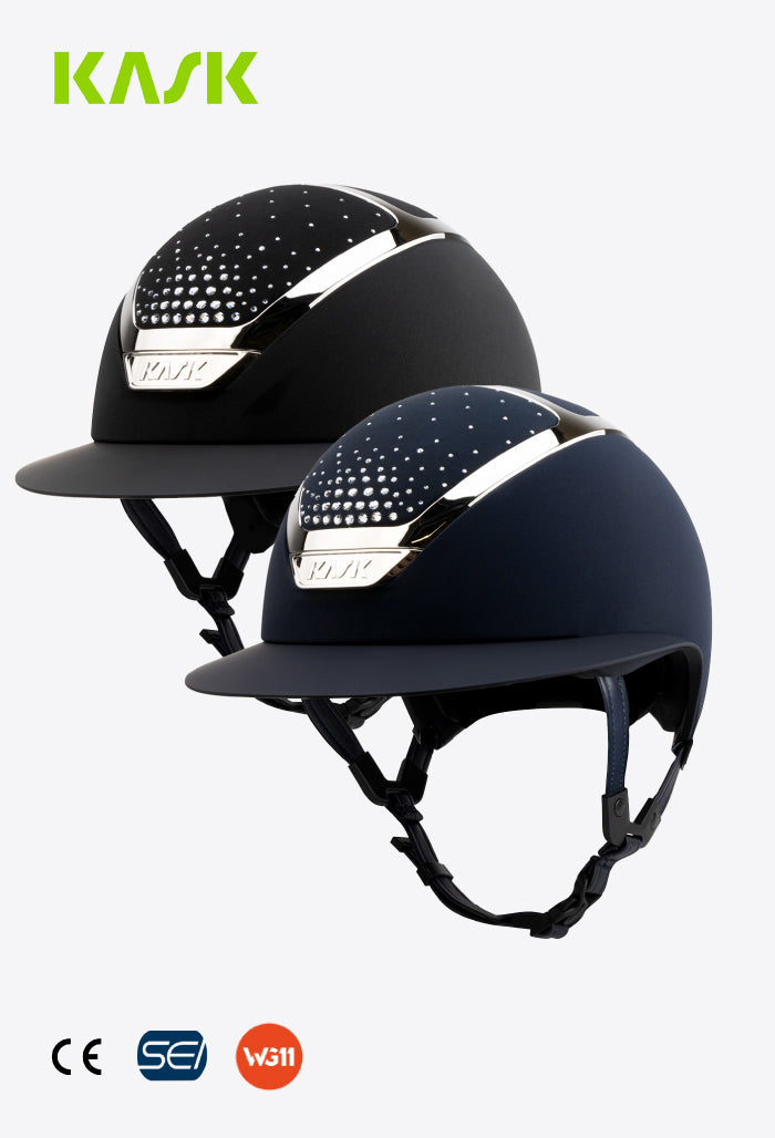KASK - Reithelm STAR LADY Chrome Passage