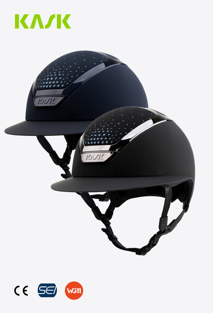 KASK - Reithelm STAR LADY Chrome Passage