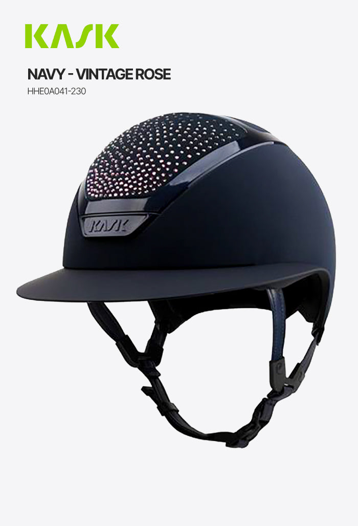 KASK - Reithelm Star Lady Pure Shine — Swarovski Diamond Mix