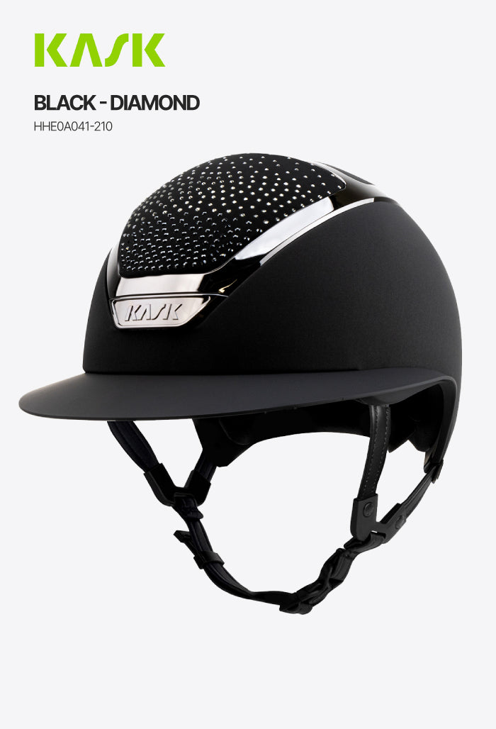 KASK - Reithelm Star Lady Pure Shine — Swarovski Diamond Mix