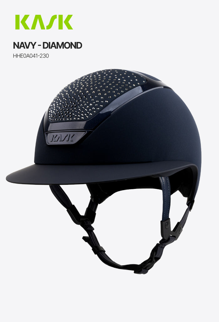 KASK - Reithelm Star Lady Pure Shine — Swarovski Diamond Mix
