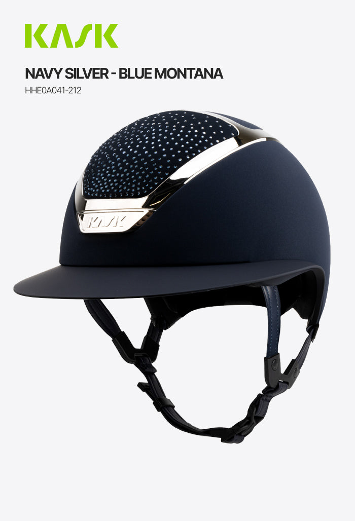 KASK - Reithelm Star Lady Pure Shine — Swarovski Diamond Mix