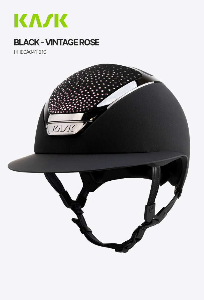 KASK - Reithelm Star Lady Pure Shine — Swarovski Diamond Mix