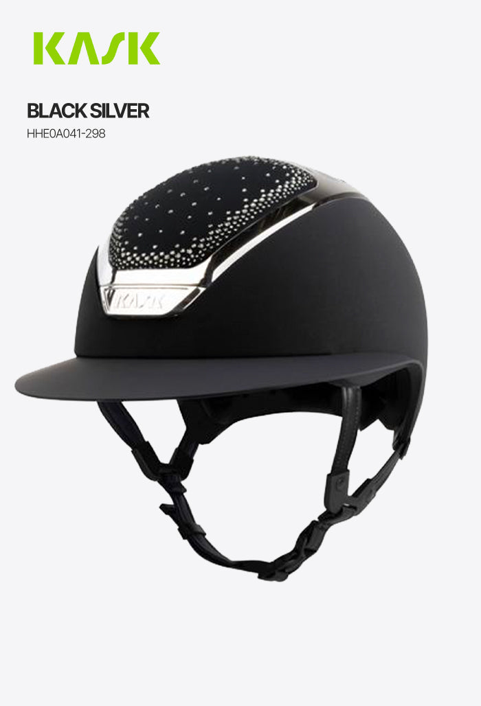KASK - Helmet Star Lady Chrome Swarovski In-Out