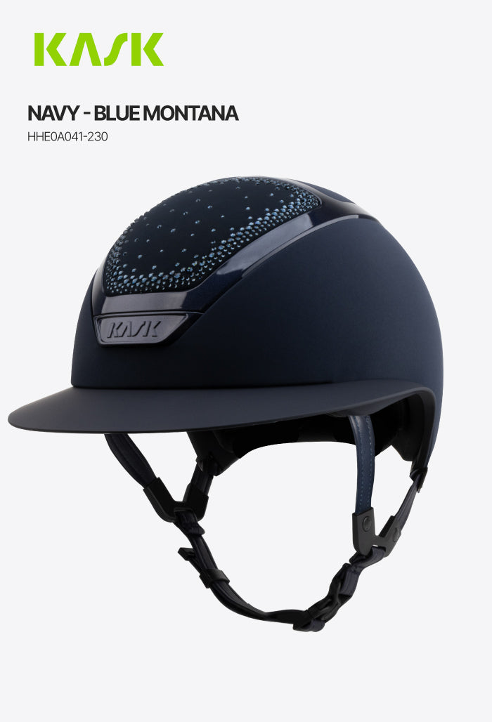 KASK - Helmet Star Lady Chrome Swarovski In-Out