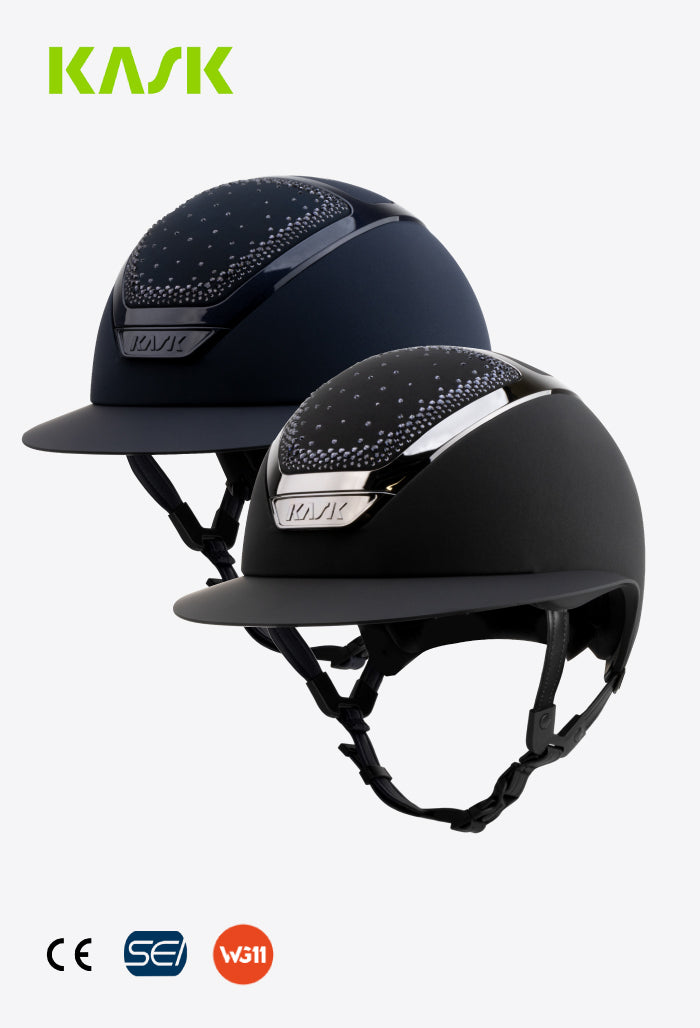 KASK - Helm Star Lady Chrome Swarovski In-Out