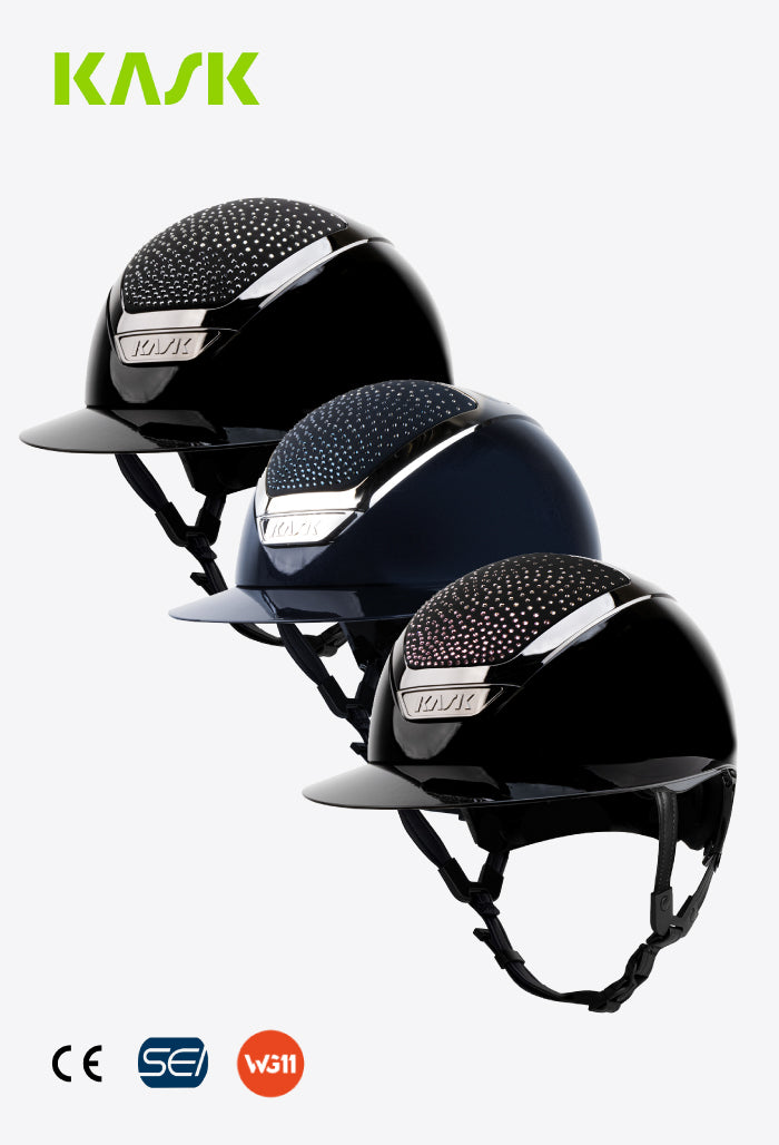 KASK - Star Lady Pure Shine Helmet — Swarovski Diamond Mix