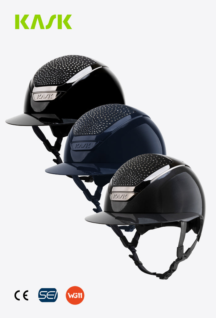 KASK - Star Lady Pure Shine Helmet — Swarovski Diamond Mix