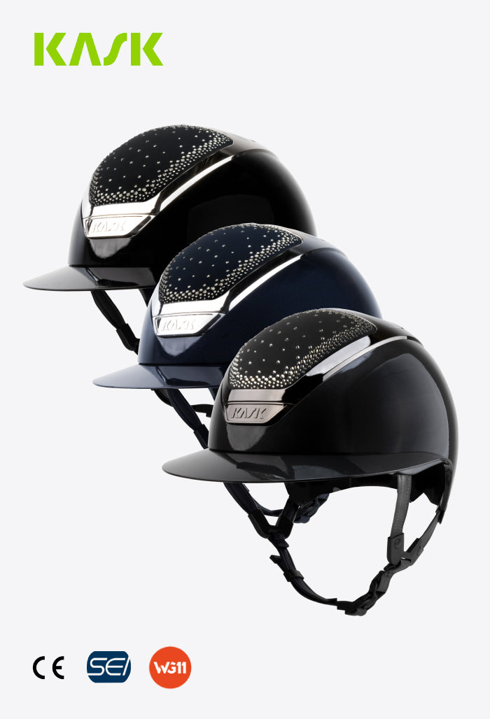 KASK - Helm Star Lady Pure Shine Swarovski In-Out