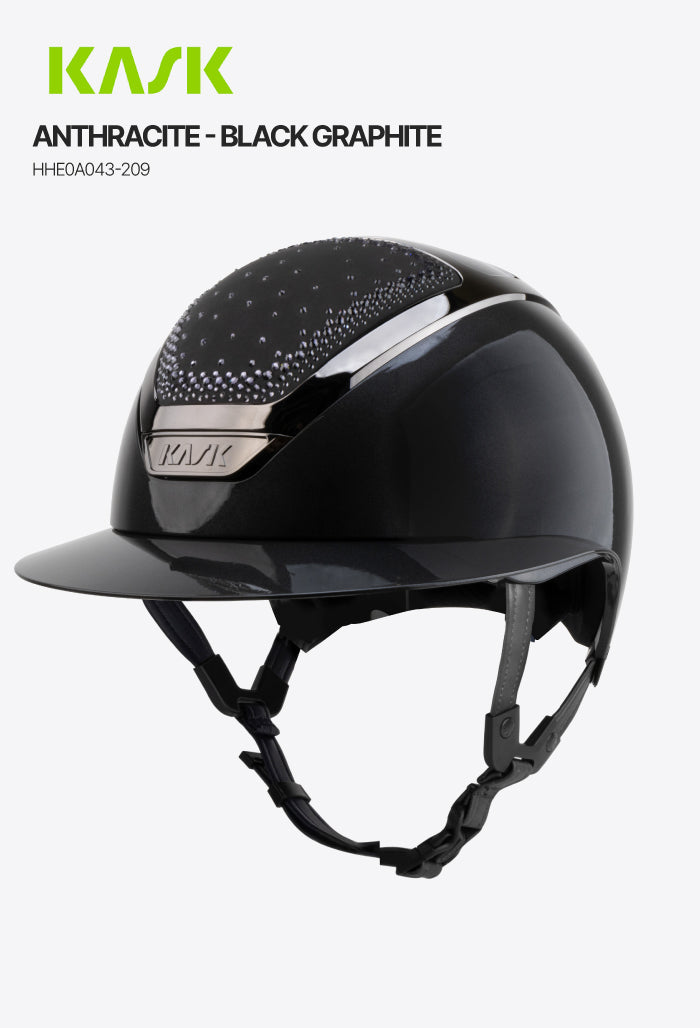 KASK - Helmet Star Lady Pure Shine Swarovski In-Out