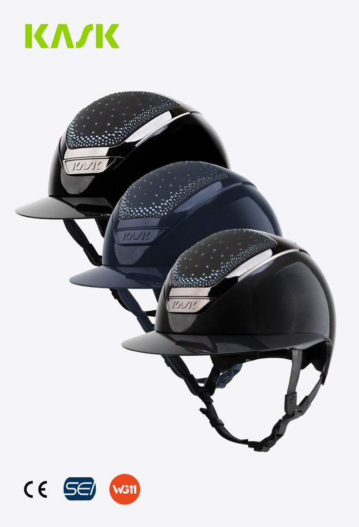 KASK - Helm Star Lady Pure Shine Swarovski In-Out