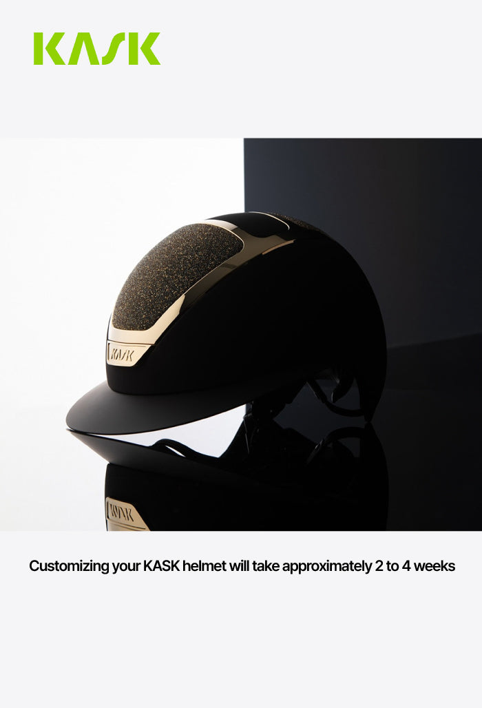 KASK - Helmet Dogma Chrome Swarovski Riviera Diamond