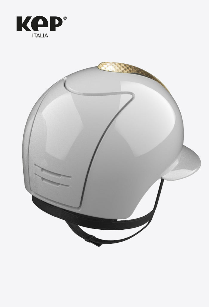 KEP - Helmet Cromo 2.0 Snake White Gold