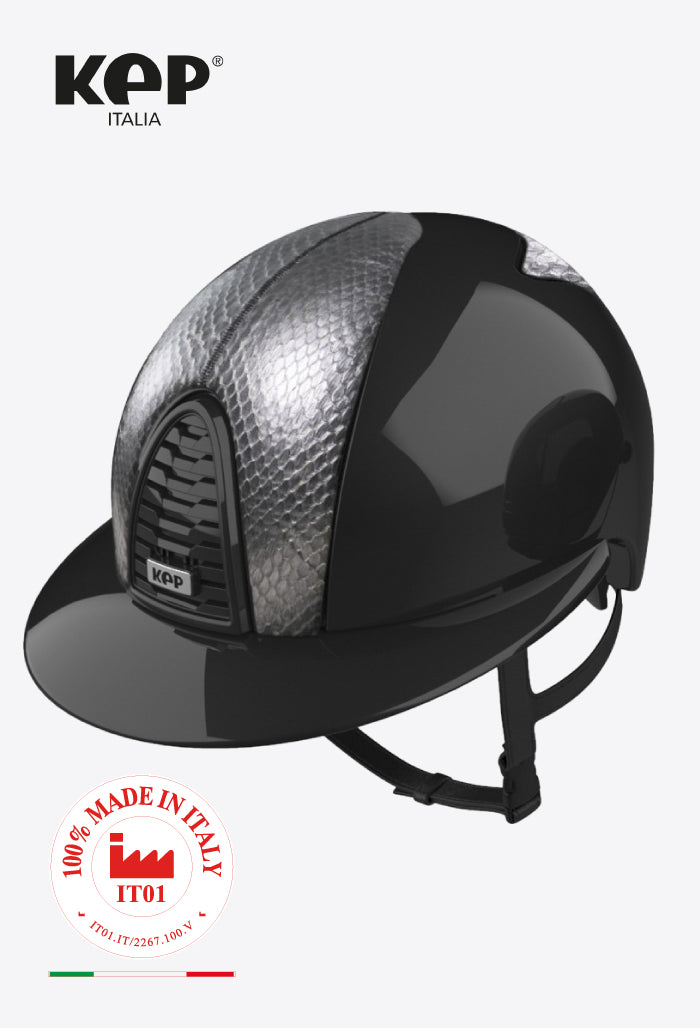 KEP - Helm Cromo 2.0 Snake Black Silver