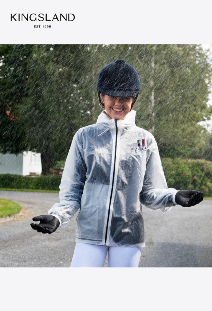 Kingsland – Transparente klassische Regenjacke
