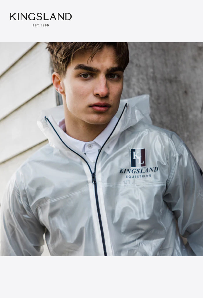 Kingsland – Transparente klassische Regenjacke