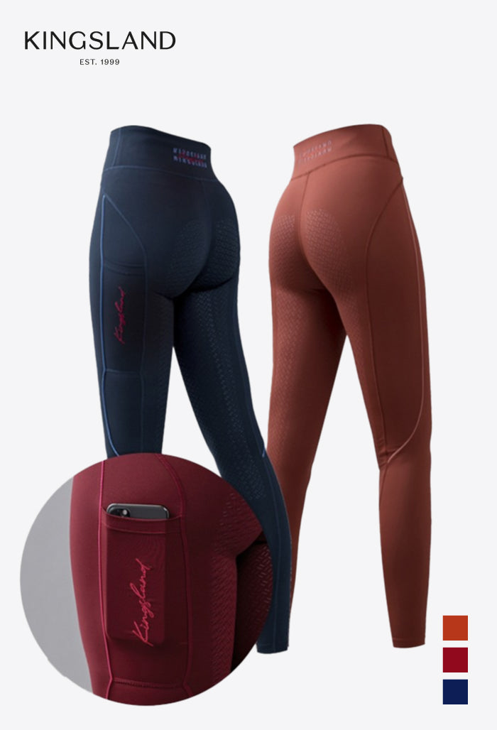 Kingsland - Damen Vollbesatz Reithose - Comp Tights KLKARINA F-Tec