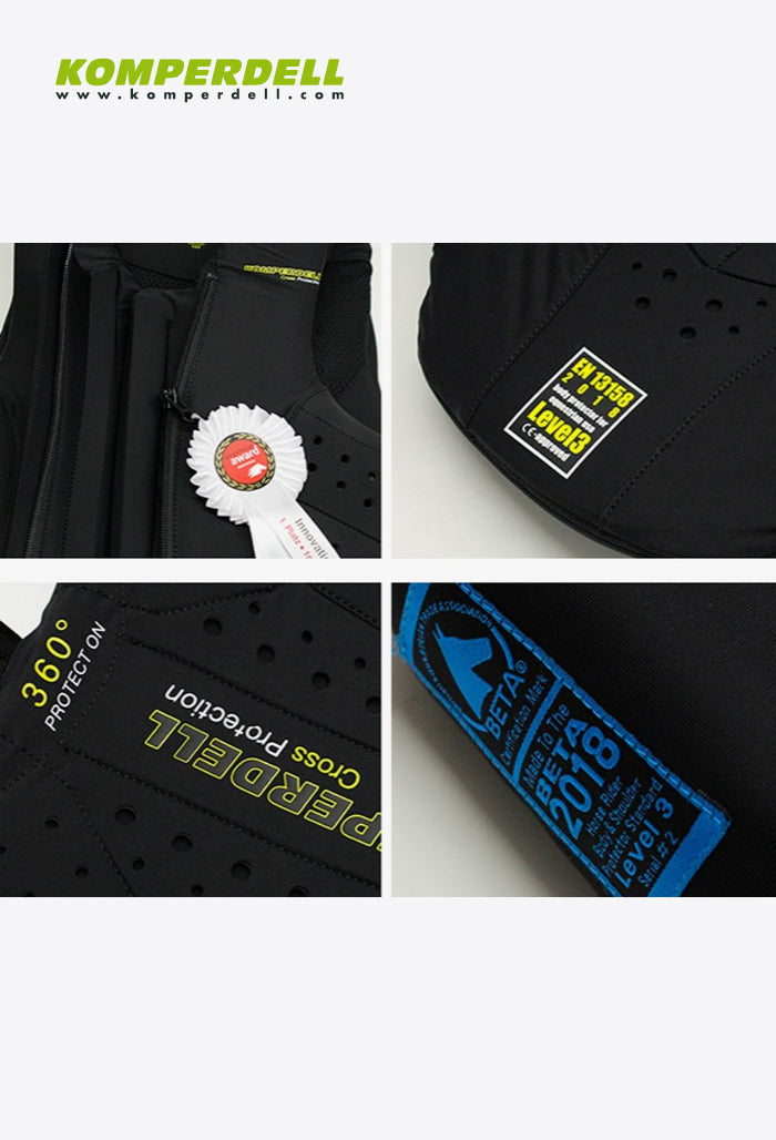 Komperdell - Body Protector Equestrian Junior (Level 3)