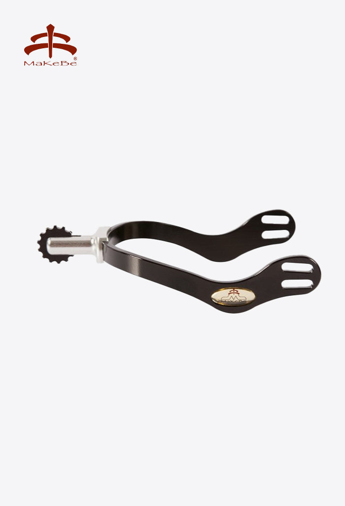 Makebe - Sporen mit Zahnrad-Rändel auswechselbares Kit, Wave Ergospur
