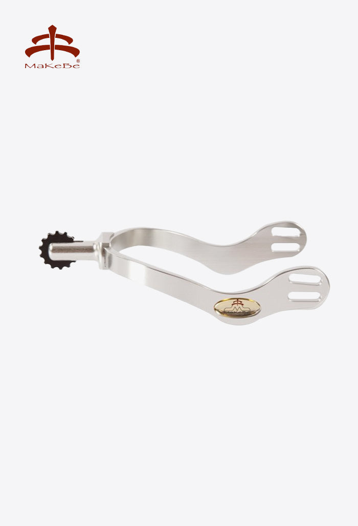 Makebe - Sporen mit Zahnrad-Rändel auswechselbares Kit, Wave Ergospur