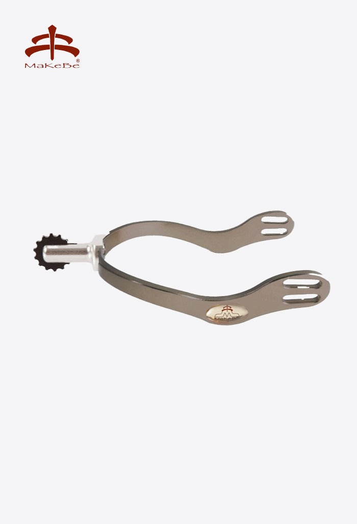 Makebe - Sporen mit Zahnrad-Rändel auswechselbares Kit, Wave Ergospur