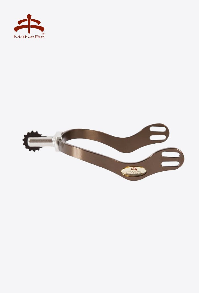 Makebe - Sporen mit Zahnrad-Rändel auswechselbares Kit, Wave Ergospur
