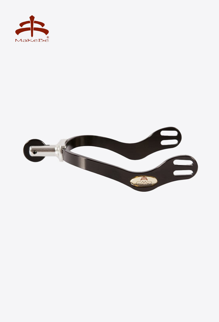 Makebe - Spur with smooth rowel interchangeable kit, Wave Ergospur