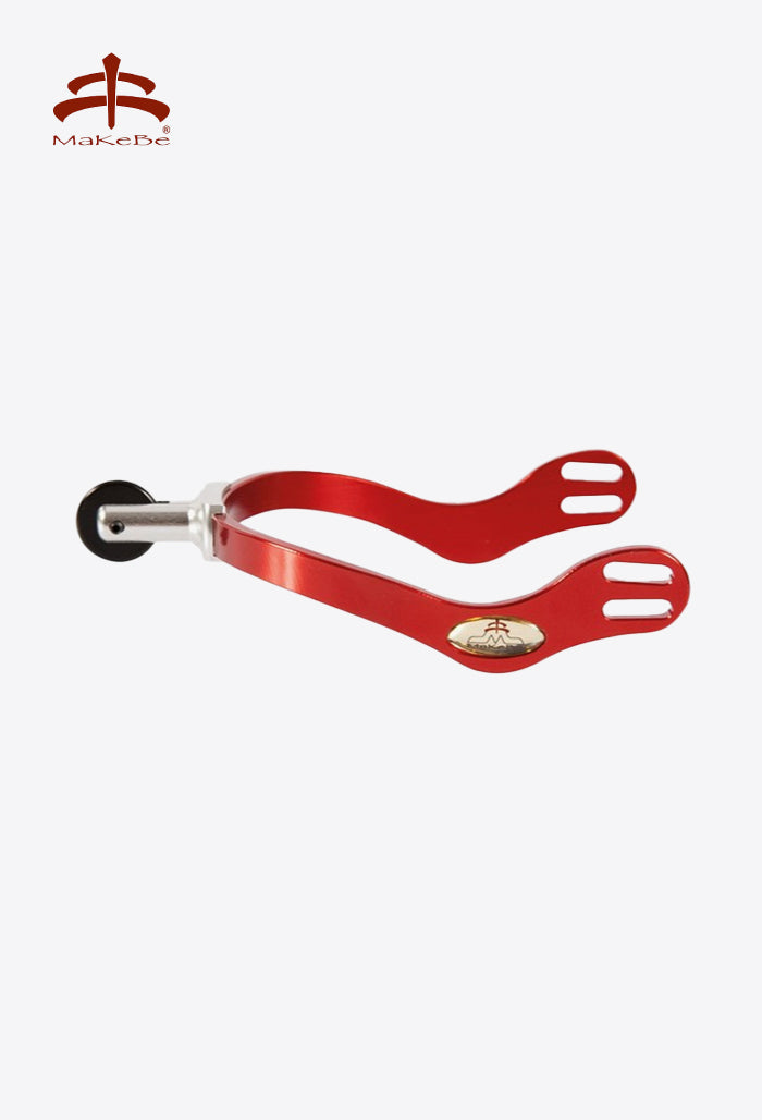 Makebe - Spur with smooth rowel interchangeable kit, Wave Ergospur