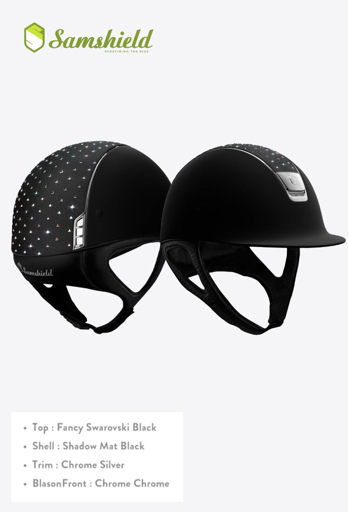 Samshield - Helm Classic Fancy Swarovski Holographic