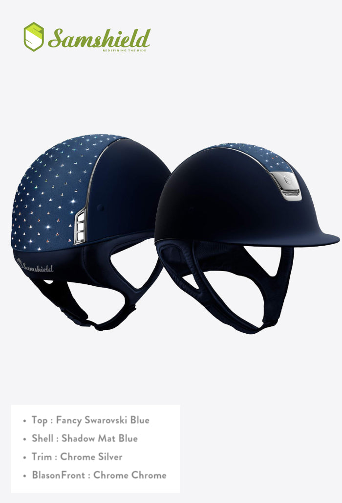 Samshield - Helm Classic Fancy Swarovski Holographic