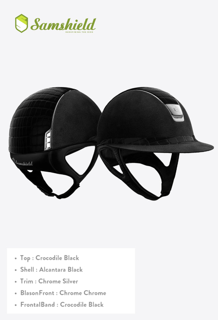 Samshield - Helm Miss Shield Premium Crocodile