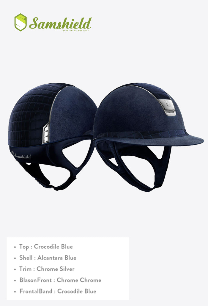 Samshield - Helm Miss Shield Premium Crocodile