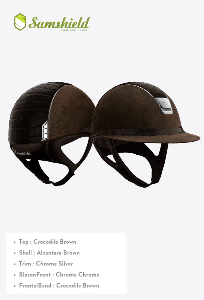 Samshield - Helm Miss Shield Premium Crocodile