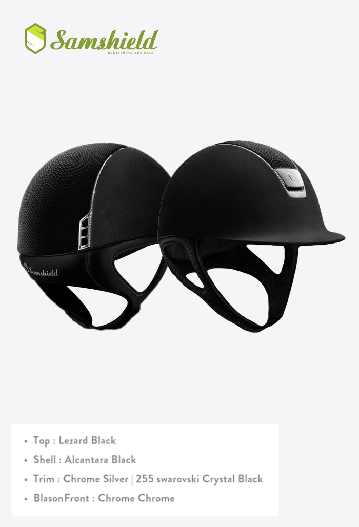 Samshield - Helmet Classic Lizard 255 Swarovski
